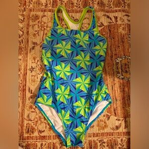 Kids age 12 Speedo one piece.